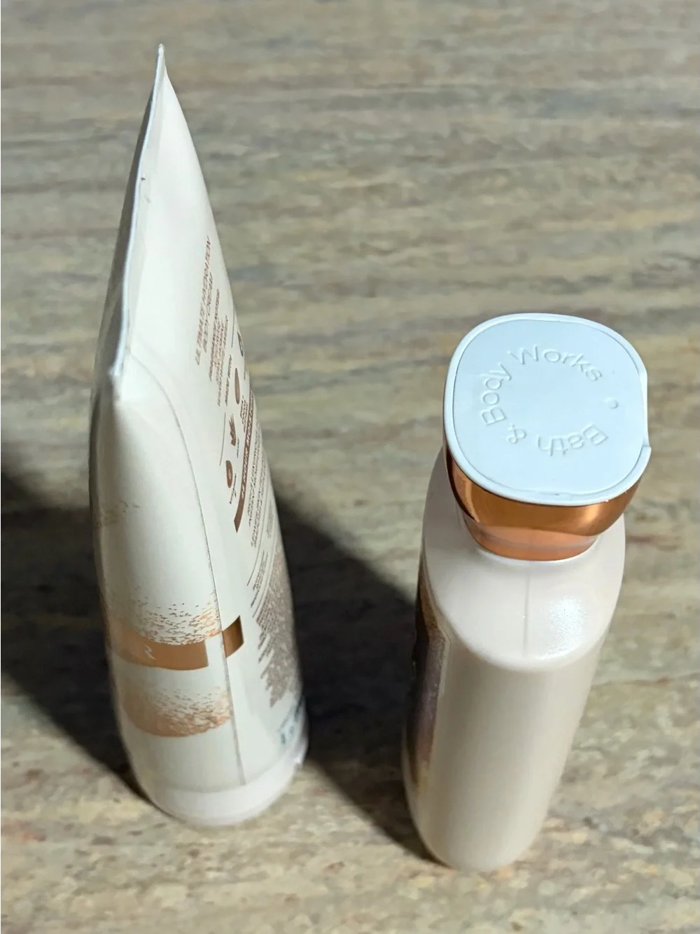 Bath & Body Works Pure Wonder Body Cream & Warm Vanilla Sugar Body Lotion Duo